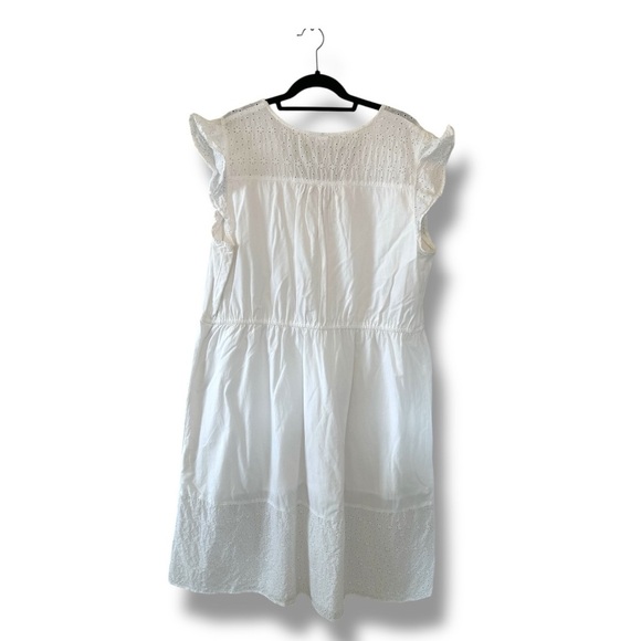 GAP Plus Size White Eyelet Sleeveless Maxi Dress size XXL - Picture 2 of 8